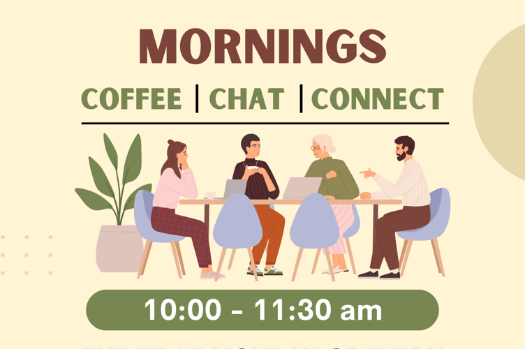 Coffee morning poster