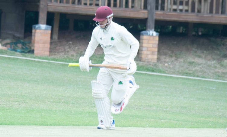 Anthony James hit a half century for Aston Ingham 1sts. Library picture.