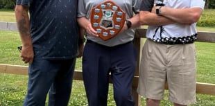 RAF vet Keith flying high after Armed Forces Trophy win