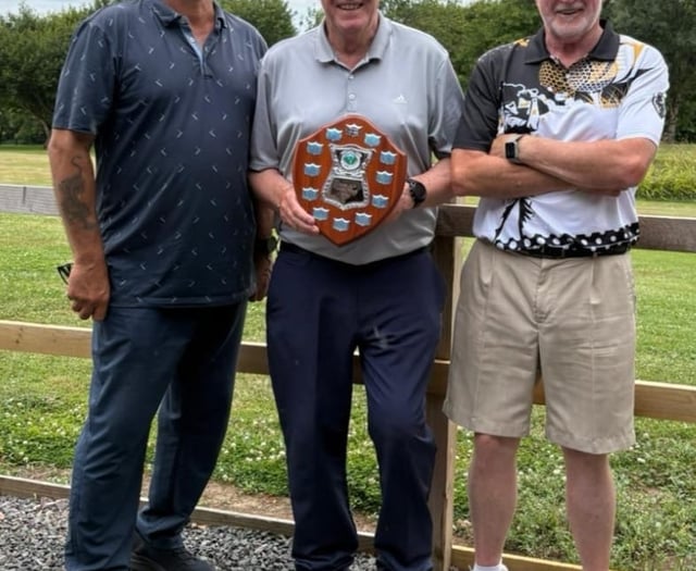 RAF vet Keith flying high after Armed Forces Trophy win