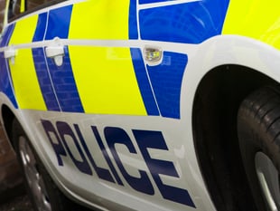 A48 collision blocks road in Tutshill