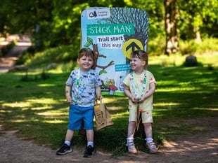 Meet Stick Man at Beechenhurst