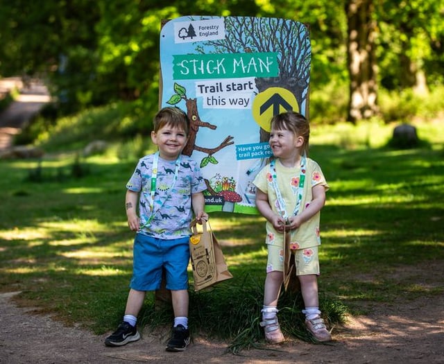 Meet Stick Man at Beechenhurst