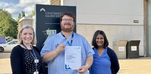 Gloucestershire student wins NHS nursing award