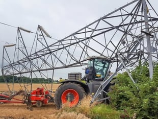 National Grid urges farmers to stay power line safe