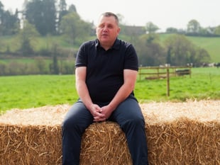 Blind farmer's farm safety warning
