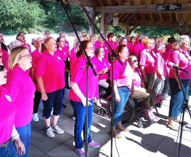 Proms in the Park attracts big crowd despite erratic weather