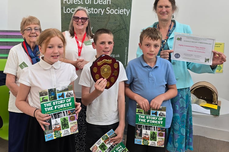 St White's School in Cinderford won the history quiz.