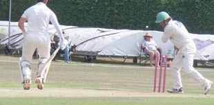 Merrin so close to first
ton for Aston Ingham