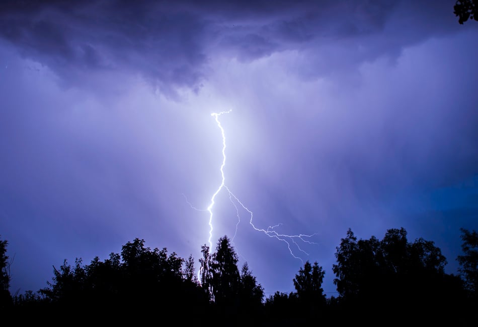 Thunderstorm asthma alert in Forest