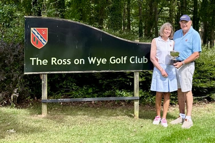 Ross Golf Club couple Jose and Phil Wilson proved the perfect match as they won the Anniversary Rose Bowl