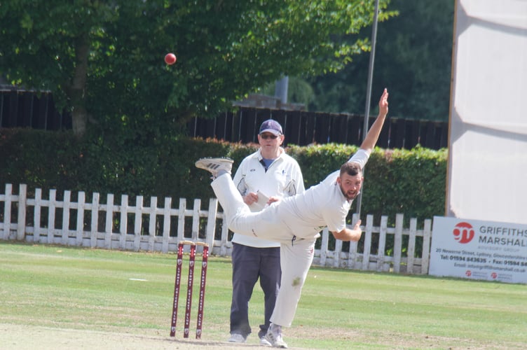 Jack Knox took five wickets in Lydney's win over Kingsholm.