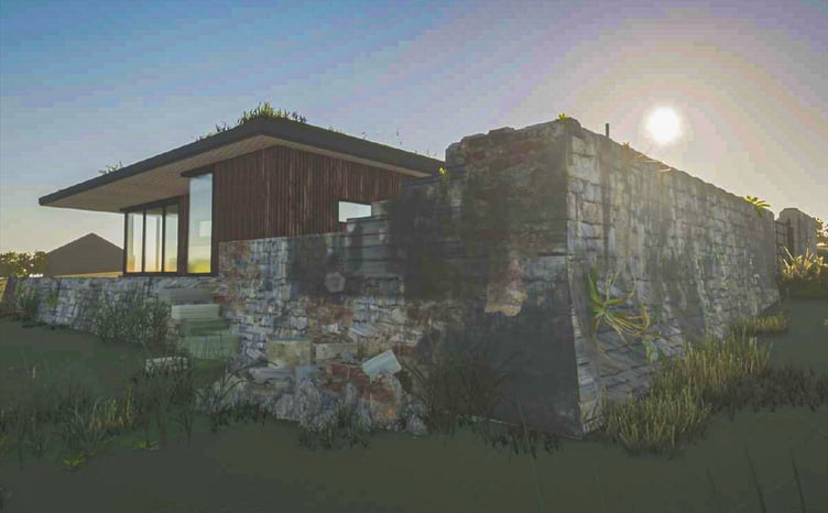 How the proposed house would have looked.