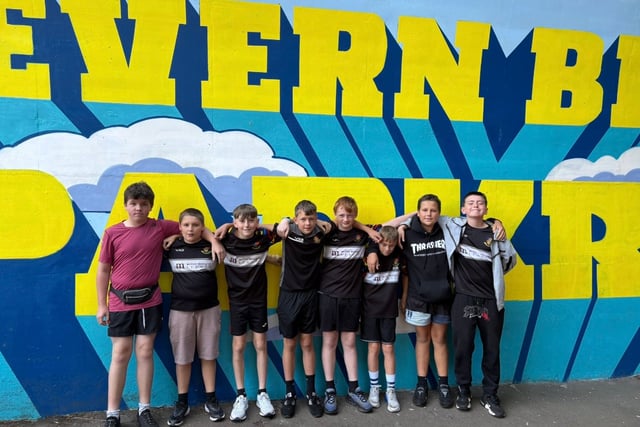 Chepstow RFC's under 13s Parkrun fundraising