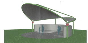 Scarr Bandstand's new roof project begins