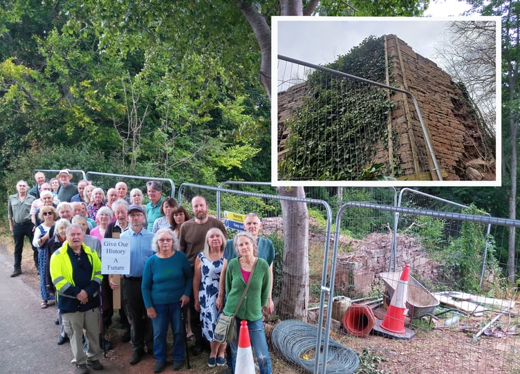 Campaigners opposed to council demolishing ancient structure.