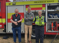 Sedbury hosts fire safety, crime prevention event