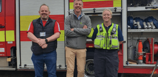 Sedbury hosts fire safety, crime prevention event