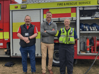 Sedbury hosts fire safety, crime prevention event