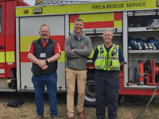 Sedbury hosts fire safety, crime prevention event