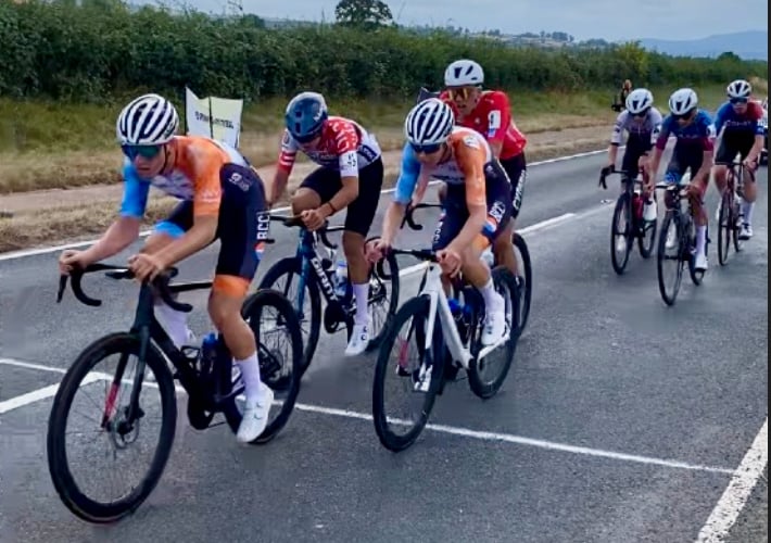 Stage 3 of the Râs Ieuenctid De Cymru started in Monmouth and finished near Cross Ash