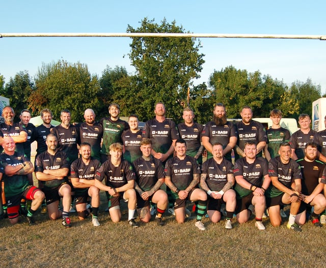Bog Trotters fundraising at charity rugby match