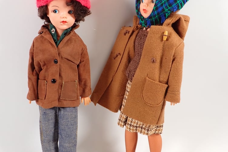 Two Vintage Sindy Dolls
