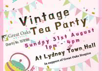 Join the fun at Lydney Town Hall this Sunday to raise money for Great Oaks Hospice