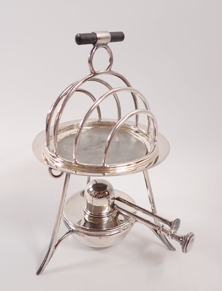 Asprey heated toast rack