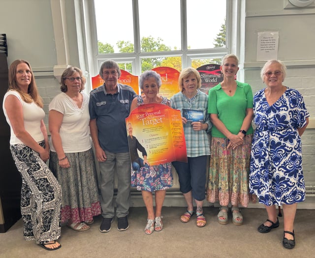 Slimming World celebrations at Bream