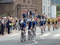 Fans flock to see Tour of Britain ride through Monmouth