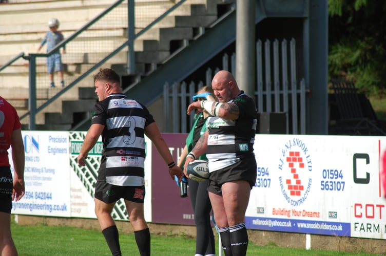 The unstoppable Nick Selway scored two tries. Picture: Roger Pike.