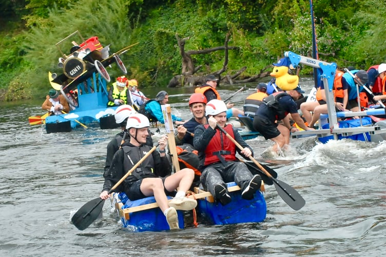 Some kept their heads above water, some had to get wet!