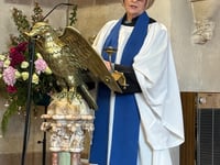 Parishioners celebrate Monica's 30 years of ministry
