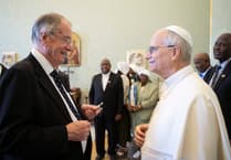 Forest couple have audience with the Pope