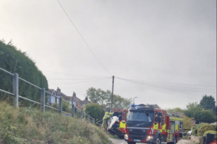 Collision on Hereford Road in Monmouth 
