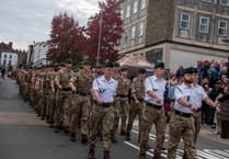 PICTURES AND VIDEO: 1 Rifles celebrate return with parade through Chepstow