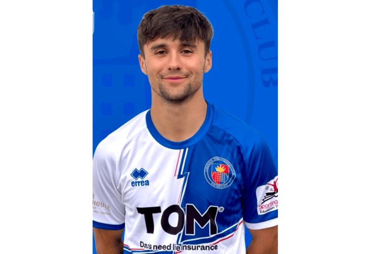 Olly Melling scored a late consolation for Chepstow Town