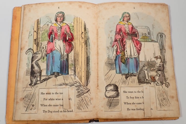 Old Mother Hubbard Moving Parts Book