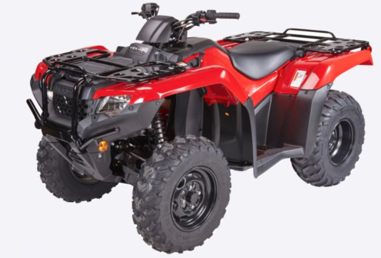 Paul Marsden was using a Honda quad bike when the accident happened. File photo