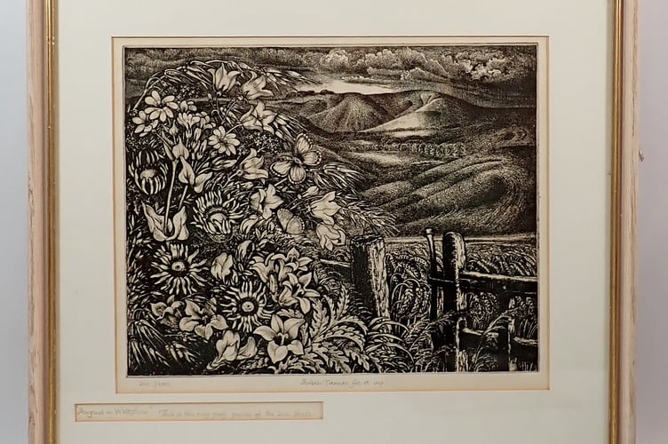 Robin Tanner - August in Wiltshire Print