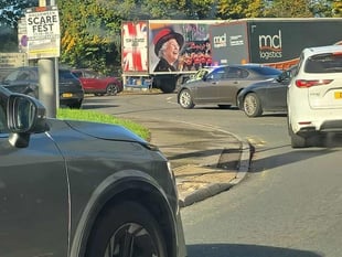 Traffic chaos in Chepstow after lorry breakdown