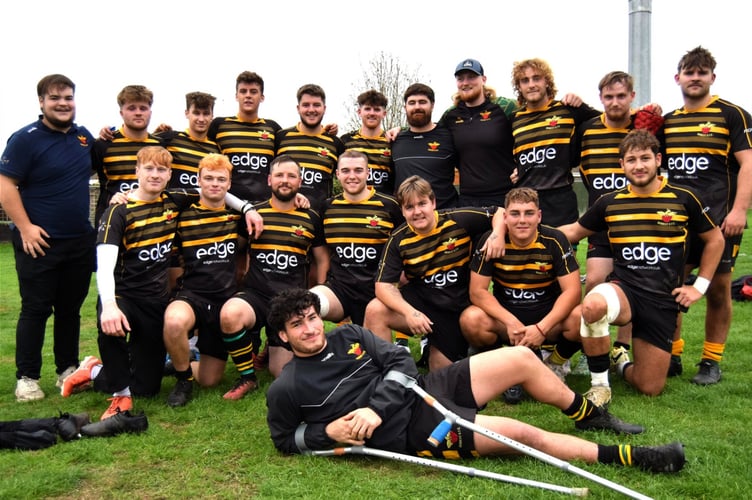 Newent Phoenix put in a strong performance. Picture: Georgina Gardner.