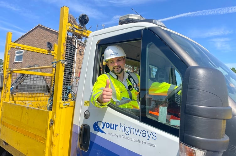 Gloucestershire County Council's Cabinet for roads maintenance Cllr Joe Harris.