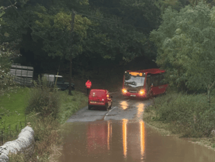 Drivers warned of heavy rain dangers
