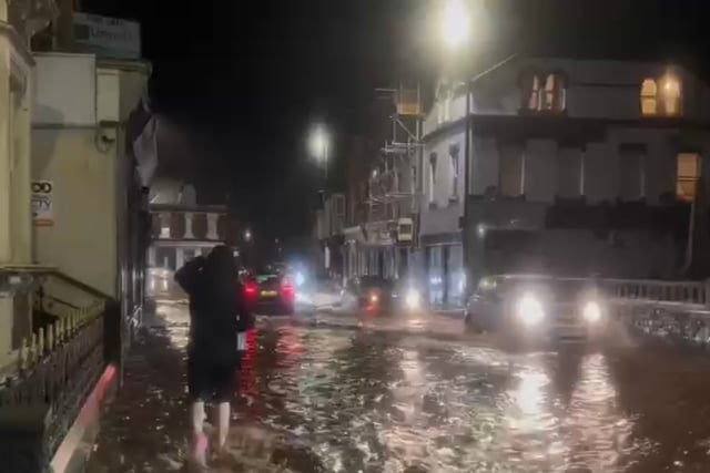 Storm Claudia brings flooding across the area