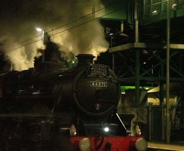 A show of steam at Severn Tunnel Junction