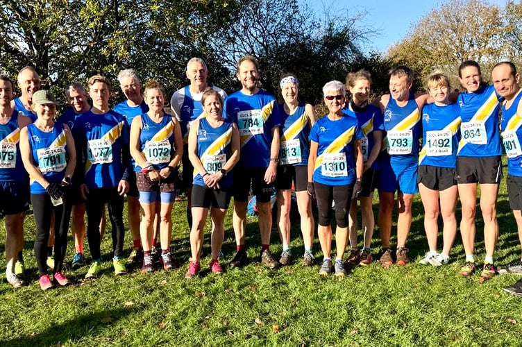 Spirit runners were out in force for the second Gwent Leisure Centre League X-Country race