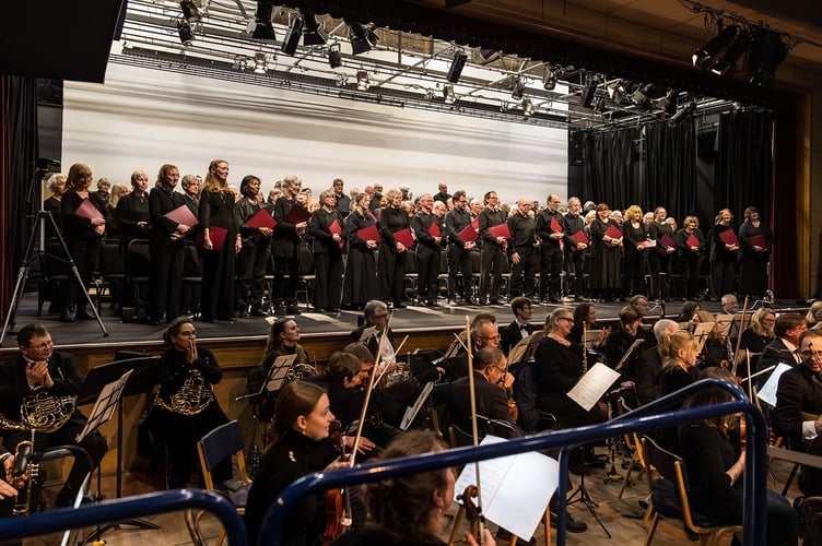 Joint choir for Elgar concert