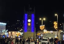 See the festive magic from Coleford's switch-on event